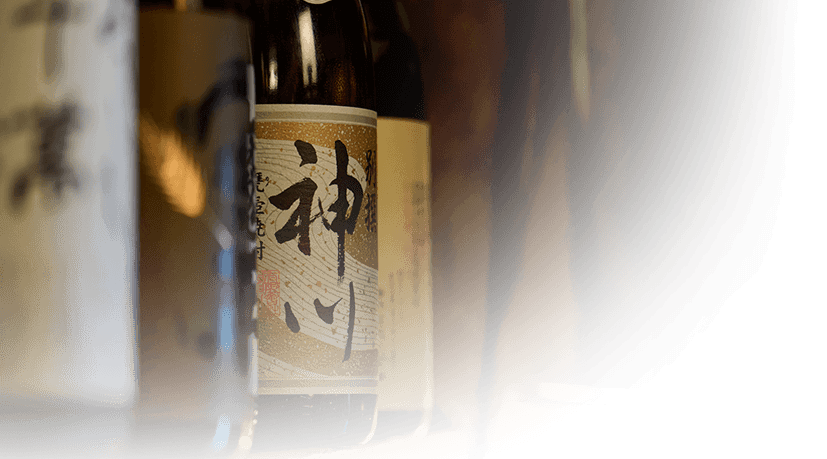 写真：厳選された日本酒